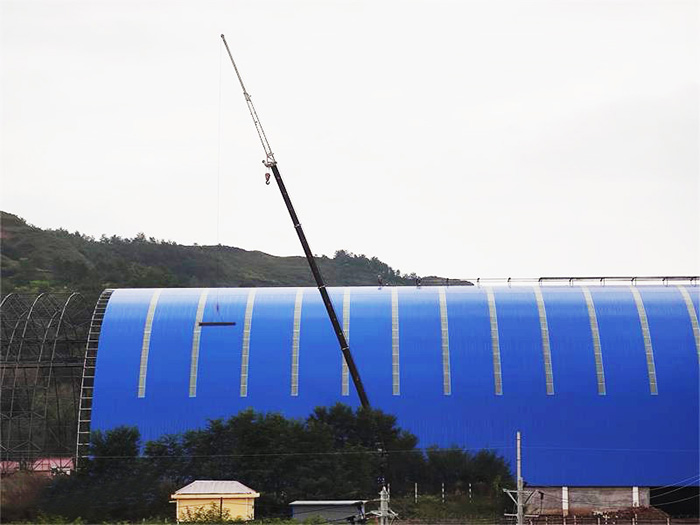 晋城煤棚网架工程